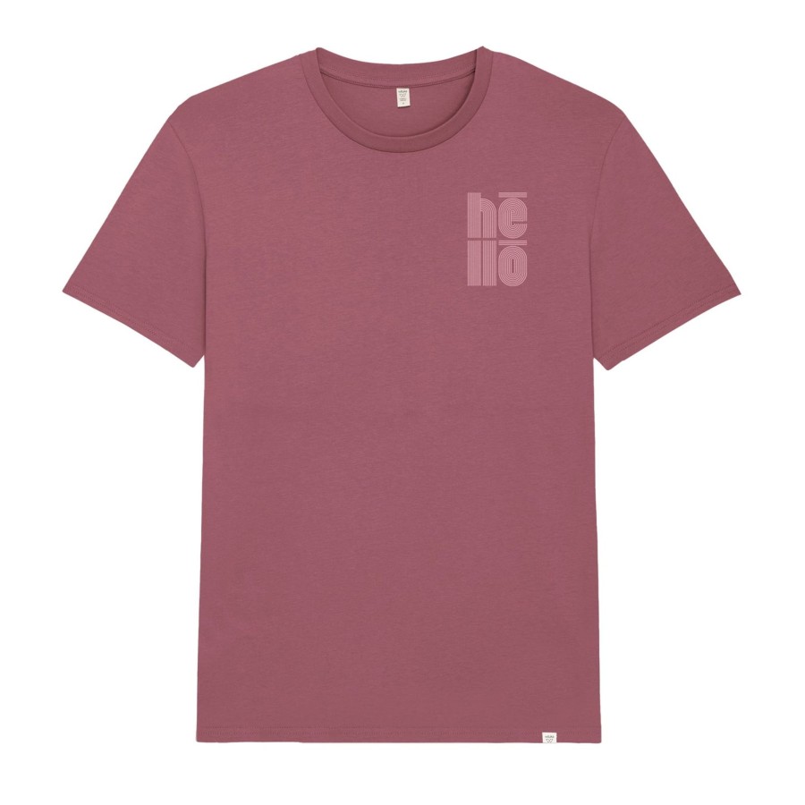 Wituka Hello Hibiscus Rose Camisetas