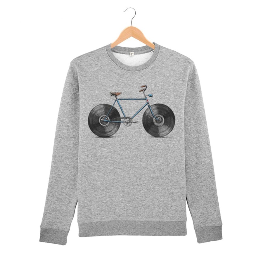 Wituka Velophone Sweatshirt Kids Heather Grey Sudaderas