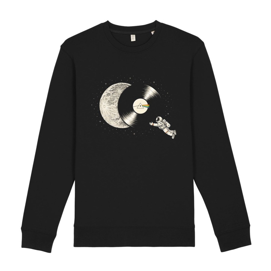 Wituka The Dark Side Of The Moon Sweatshirt Black Sudaderas